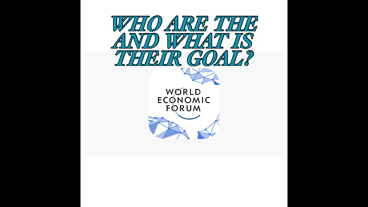 WHO IS THE WORLD ECONOMIC FORUM? #SHORTS