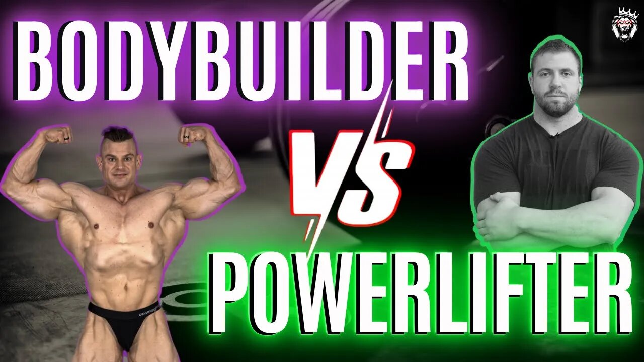 Powerlifting vs. Bodybuilding || Priorities, Food, and Training || Vigorous Steve & Pete Rubish