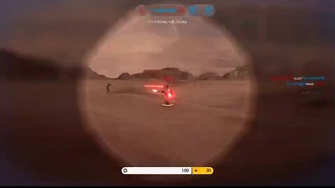 Star Wars battlefront 2015 trick shot