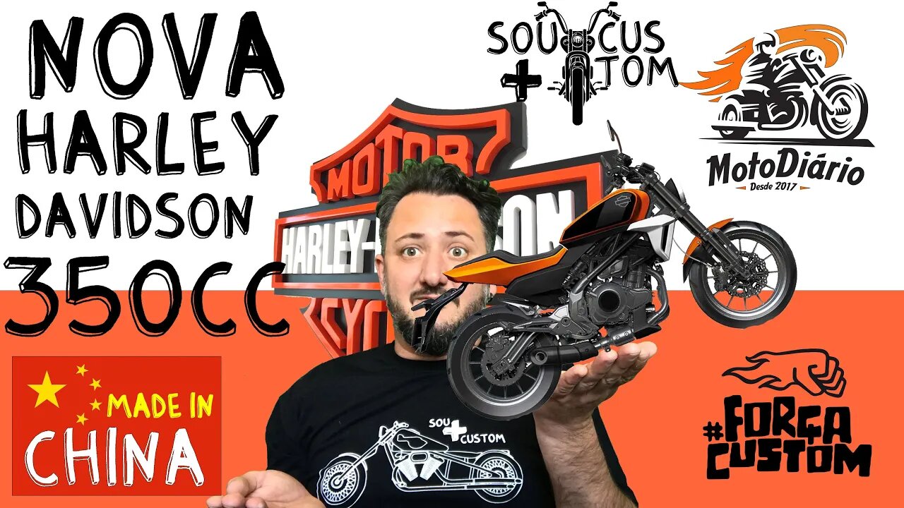 NOVA HARLEY DAVIDSON 350cc INICIARÁ PRODUÇÃO NA CHINA