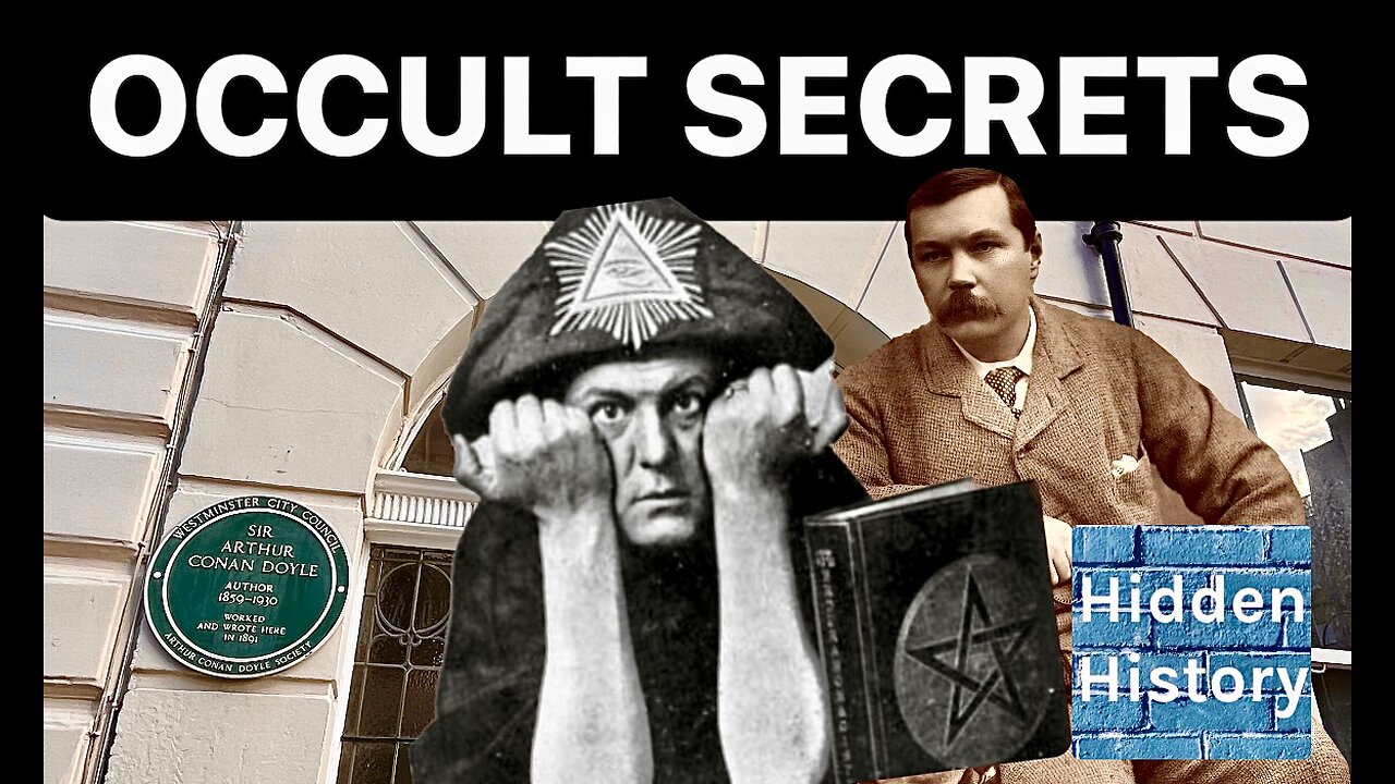 Arthur Conan Doyle, Sherlock Holmes and a real occult secret society