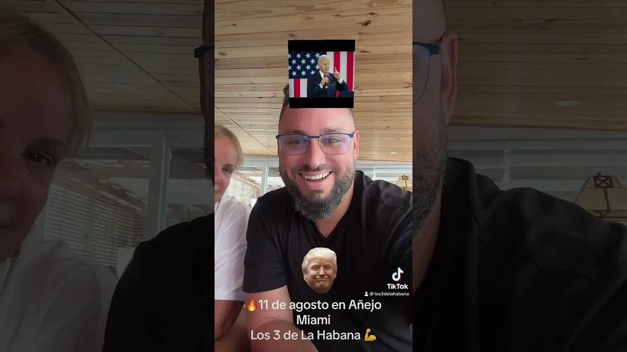 🤣 Biden o Trump 🤣Los esperamos este viernes 11 en Añejo Miami 🎶🇺🇸🇨🇺💪