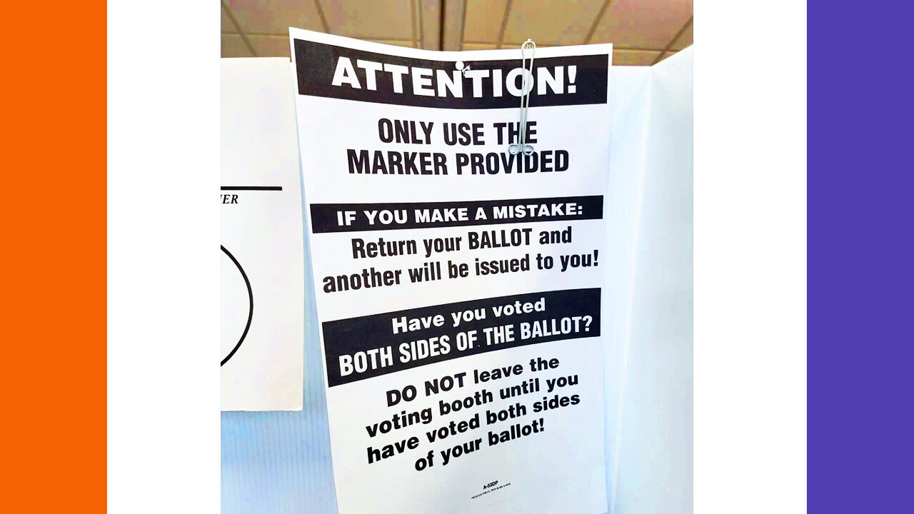 Illinois Voters TOLD To Use Sharpies