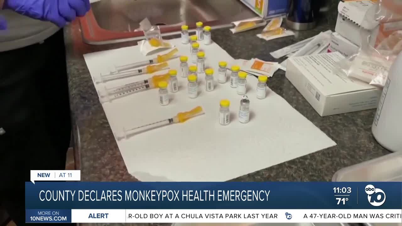 County declares monkeypox health emergecny