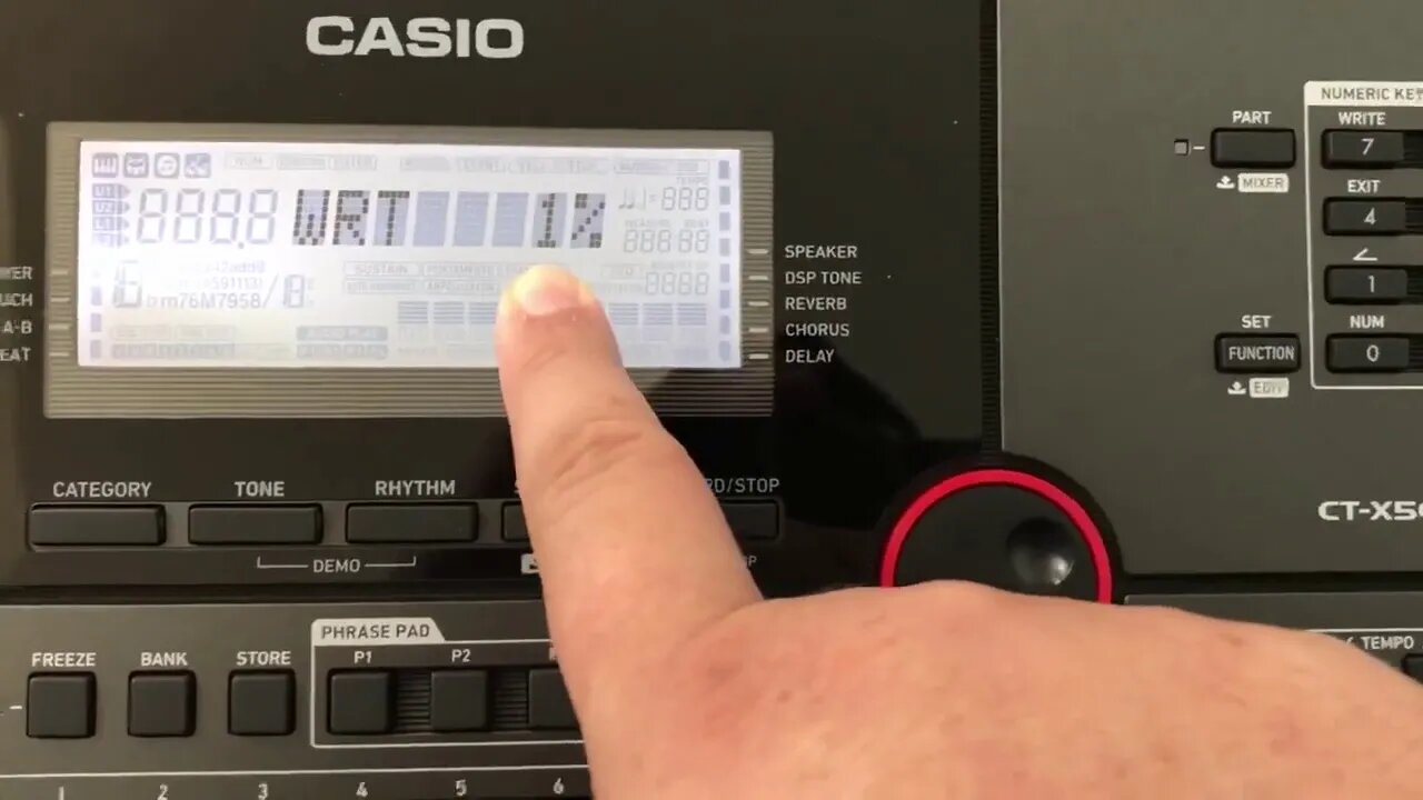 Atualizando o Casio CT-X5000