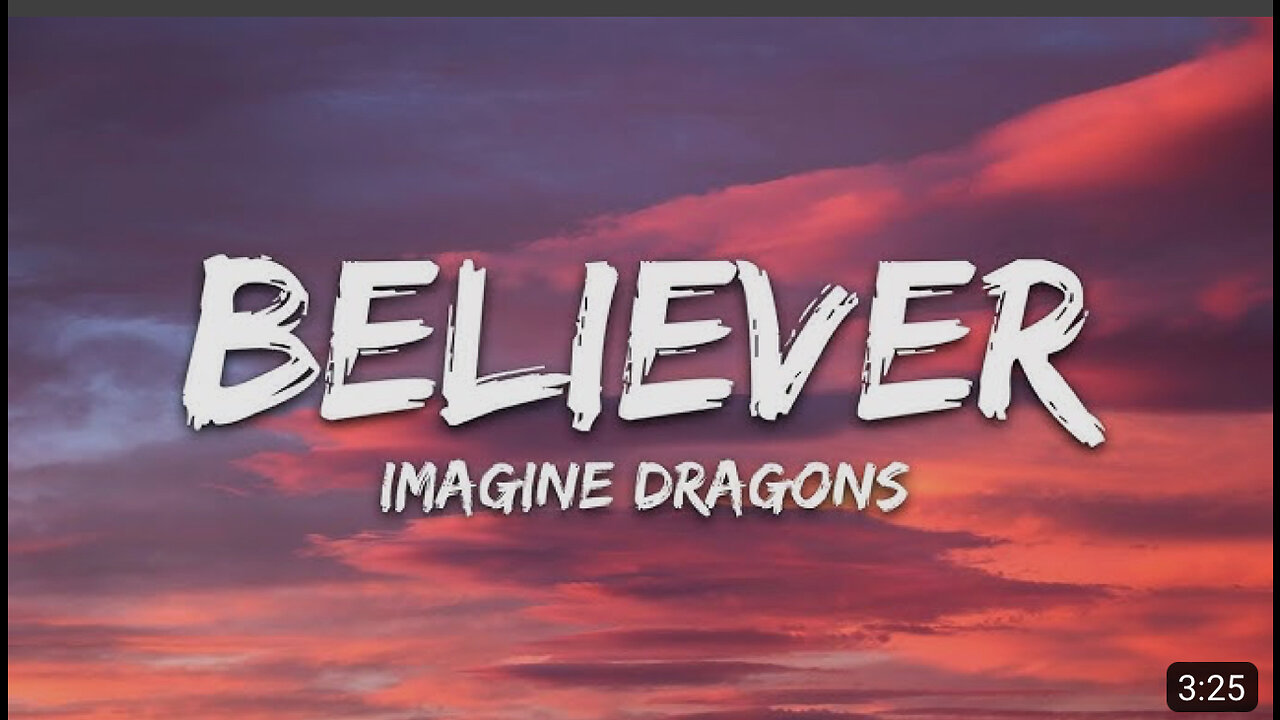 Imagine Dragons - Believer (Lyrics)