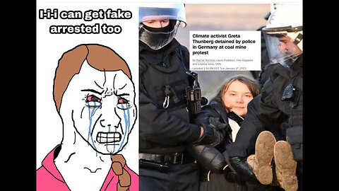 Greta Thunberg Fake Arrest