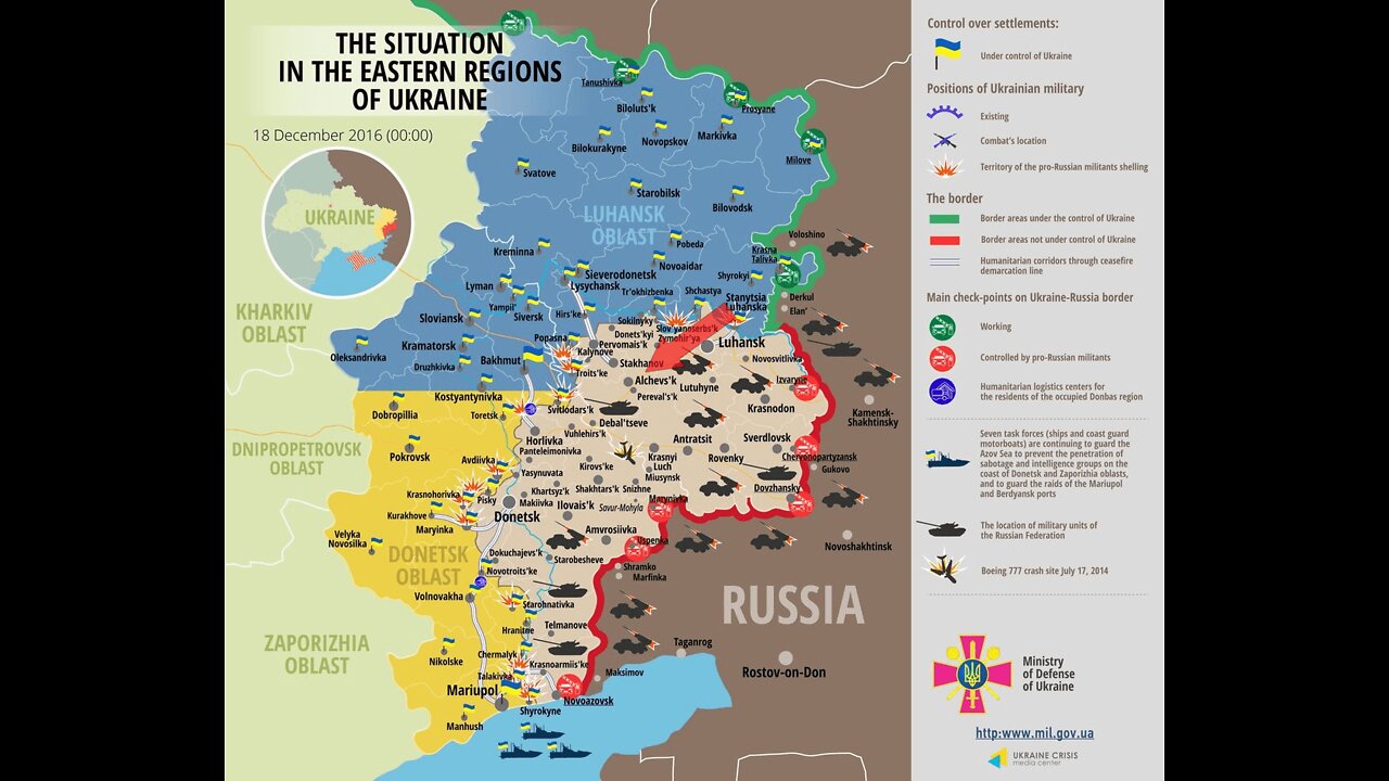 RUSSIA'S "SLOW-MO" INVASION OF THE UKRAINE. IT'S ON!