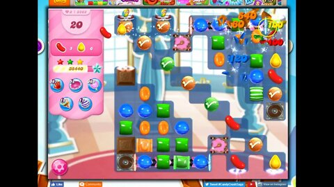 Candy Crush Level 3262 Talkthrough, 30 Moves 0 Boosters