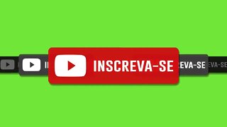 Chroma key botão inscreva-se green screen