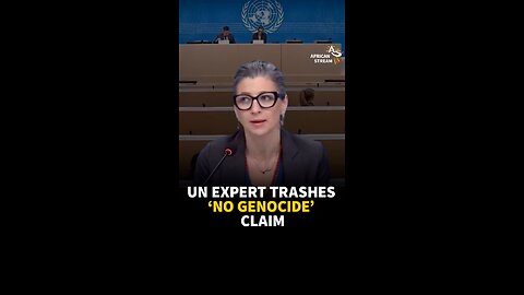 UN EXPERT TRASHES ‘NO GENOCIDE’ CLAIM