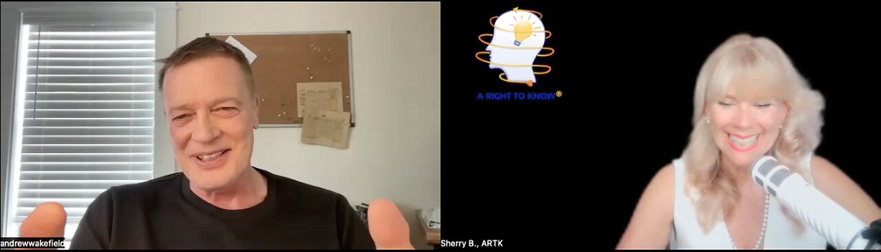 ARTK#227 Sherry B., A RIGHT TO KNOW® - Dr. Andy Wakefield – INSIDER VACCINE INFO EXPOSED & FILM!