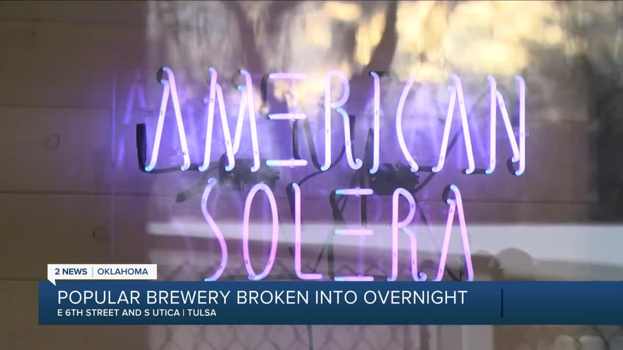 American Solera targeted by burglars