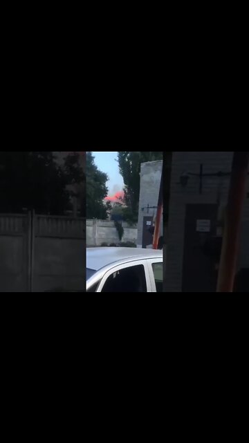 Ukrainian bombings in Yasinovataya, Donetsk People's Republic. #ukrainewar