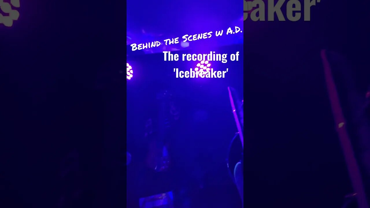 Behind the Scenes of our upcoming song, Icebreaker