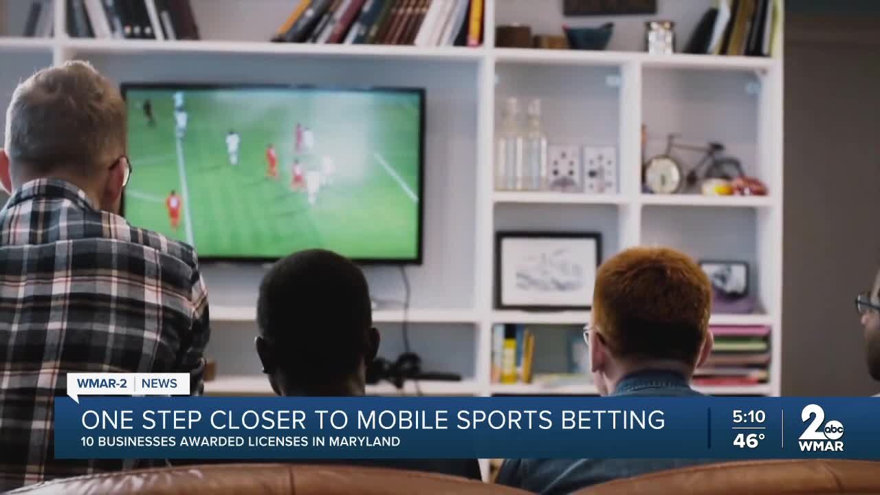 Ten businesses awarded licenses for sports betting in Maryland