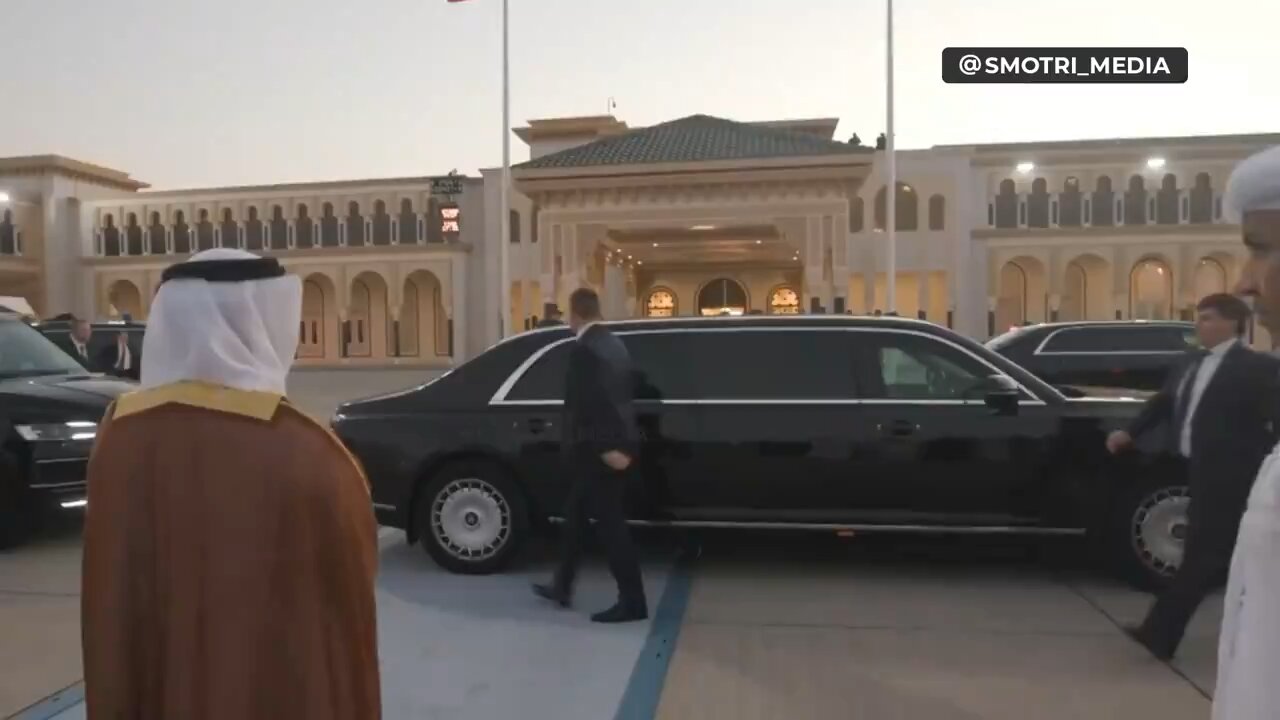 President Putin leaves UAE and heads to Saudi Arabia. The BRICS In action.