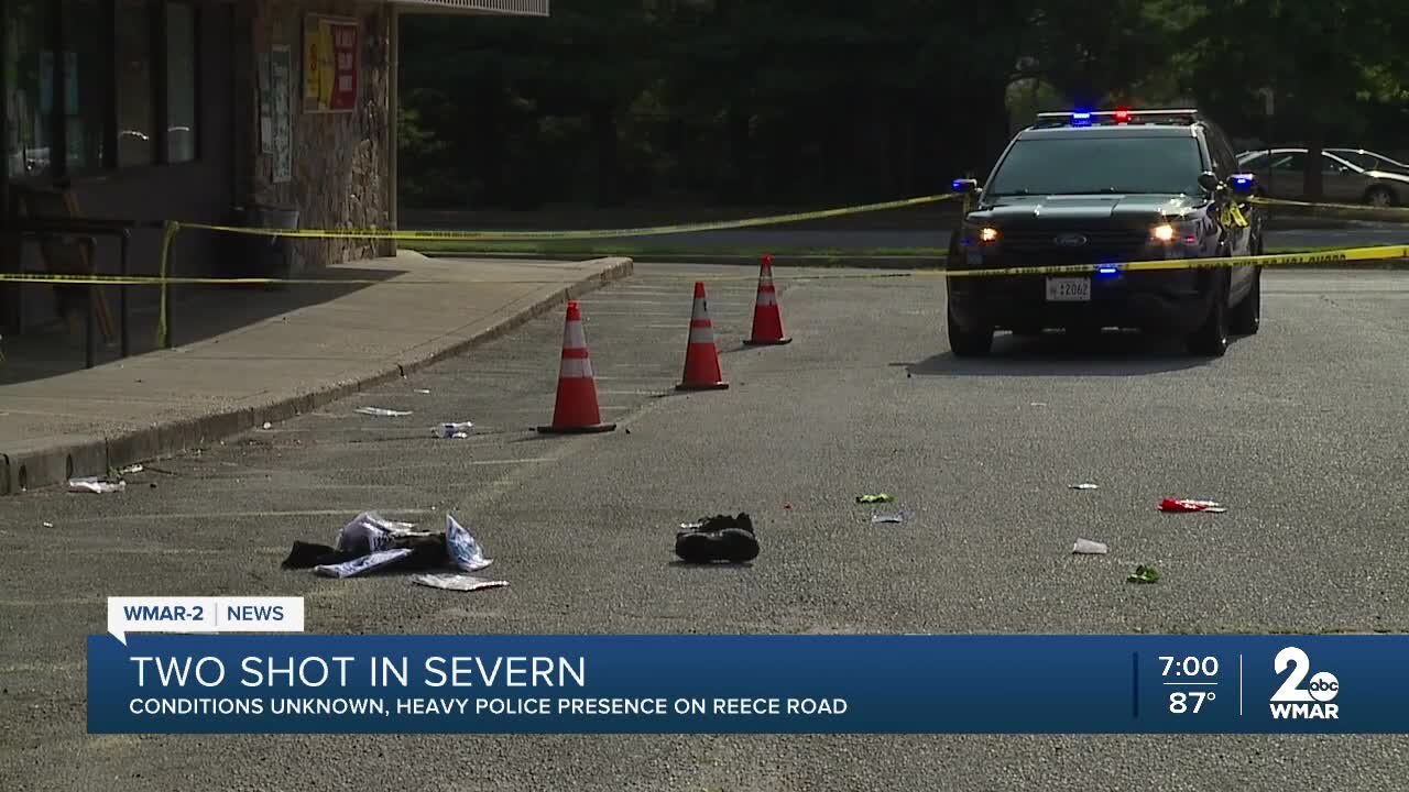 Two people injured in shooting in Severn Friday afternoon