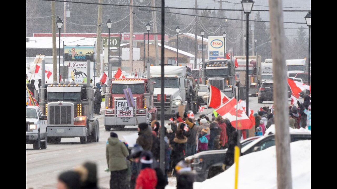 Must Watch: Canadian Truckers Battle Tyranny At Point Blank Range