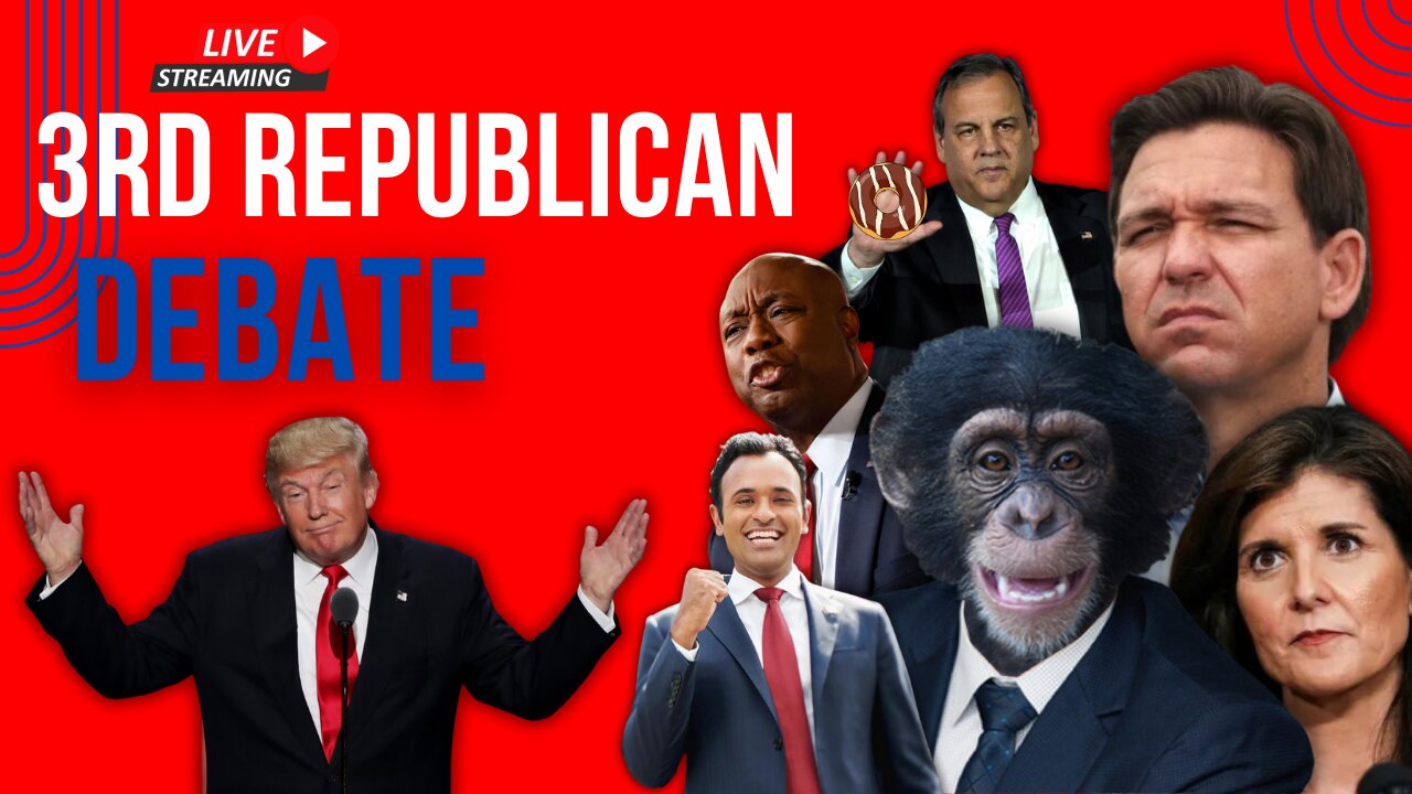 Full Republican Debate!! (3rd) Minimal Commentary. Like and Share!