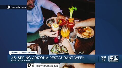 Spring Arizona Restaurant Week underway