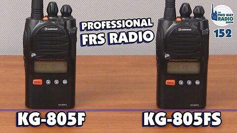 Wouxun KG-805F Professional FRS Two Way Radios - TWRS-152