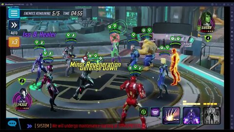 MSF War Live: Power Armor vs SheHulk Fantastic Four