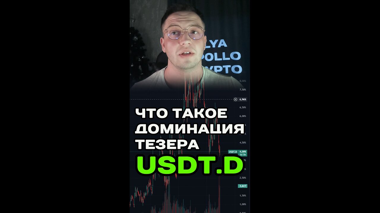 🟢 Что такое доминация тезера USDT.D 🟢