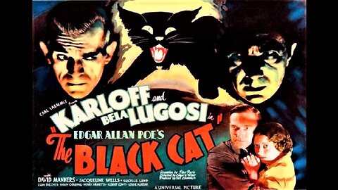 Karloff & Lugosi THE BLACK CAT 1934 Doctor & Satanist Match Wits in Game of Cat & Mouse FULL MOVIE