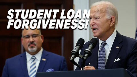 JOE BIDEN OVERTURNS SUPREME COURT RULING, REINSTATES STUDENT LOAN FORGIVENESS