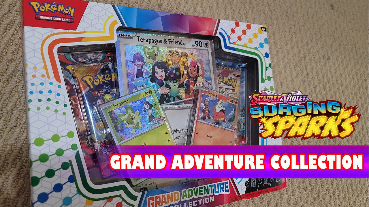 Surging Sparks Grand Adventure Collection Box Opening