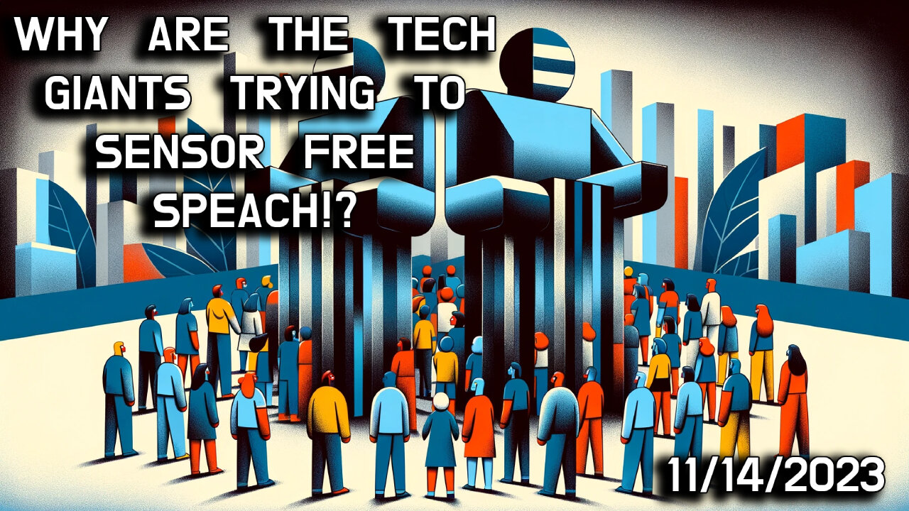 🚨💻 Are the Tech Giants Trying to Censor Free Speech? Uncovering the Digital Debate 💻🚨