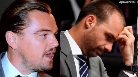 Eduardo Bolsonaro afirma que Leonardo DiCaprio é um dos culpados pelo incêndio na Amazônia