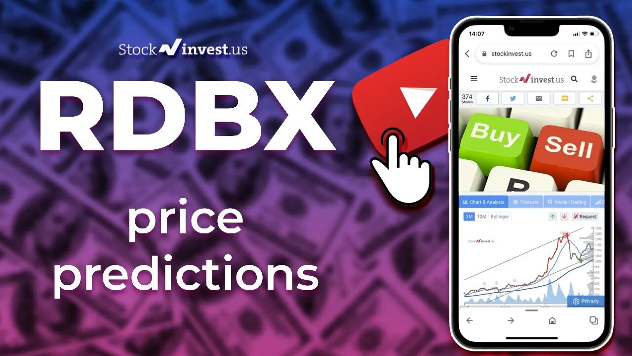RDBX Price Predictions - Redbox Entertainment Inc Stock Analysis for Friday, June 24th