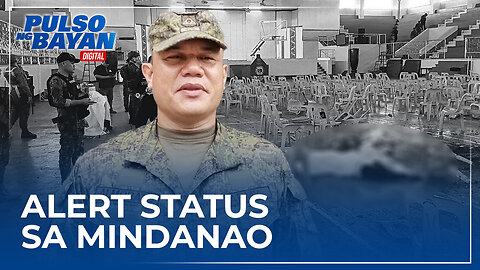 Alert status sa Mindanao matapos ang Marawi incident