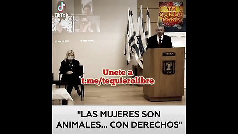 🔴 VERGONZOSA DECLARACIÓN PÚBLICA DEL PRIMER MINISTRO DE ISRAEL : "LAS MUJERES