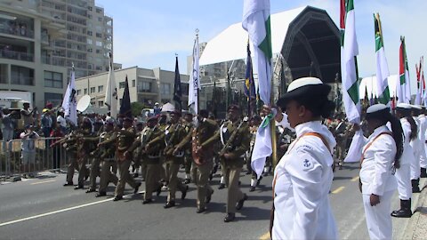 SOUTH AFRICA - Cape Town - Armed Forces Day honours SS Mendi fallen heroes (Video) (4zy)