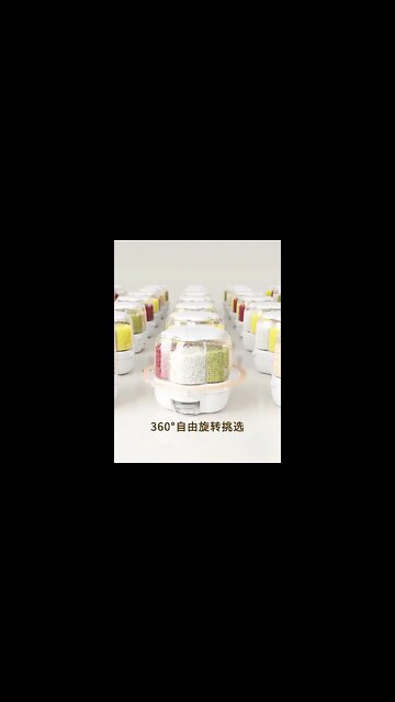 Rotatable Jar | Kitchen Storage Box | Kitchen Tools | #gadgetsforeveryhome #gadgets #kitchentools