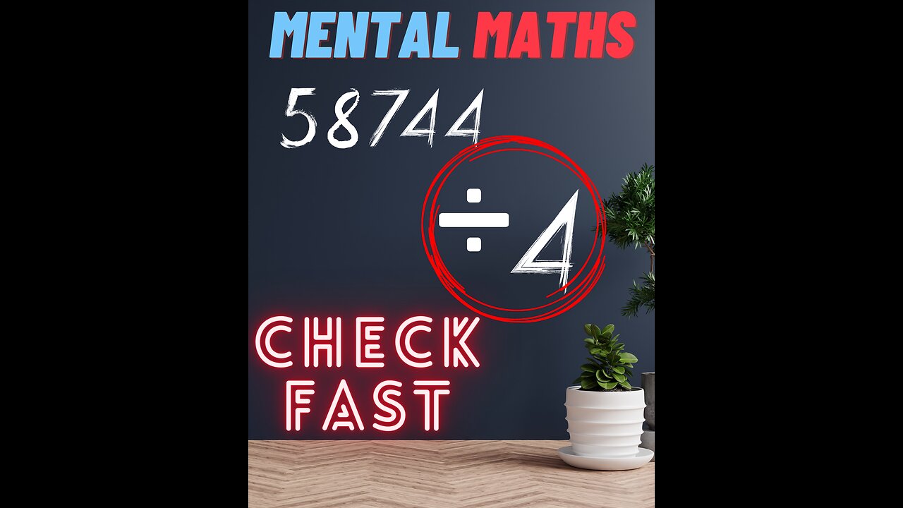 Mental Maths Tricks: Can it be divided by 4 fast! #shorts