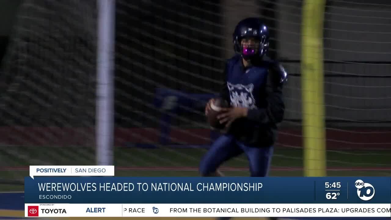 Escondido Pop Warner football team headed to the National Championships