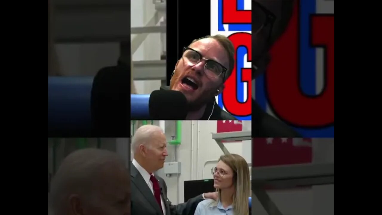 Biden's Shoulder GRAB gives me PTSD