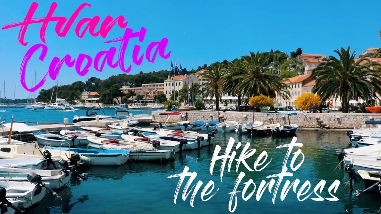 HVAR FORTRESS WALK || TRAVEL CROATIA || CROATIA VLOG #19