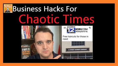 Business Hacks For Chaotic Times 💈💼 (G St. Barber Co. in Grants Pass)