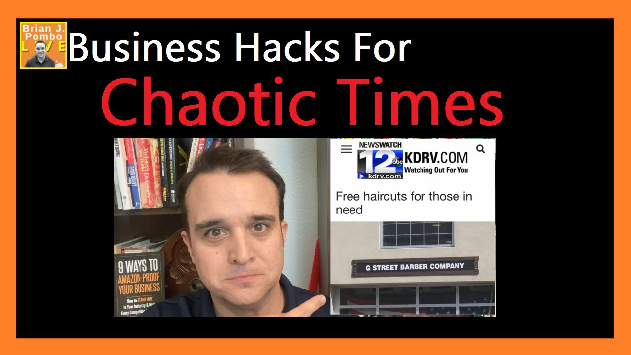 Business Hacks For Chaotic Times 💈💼 (G St. Barber Co. in Grants Pass)