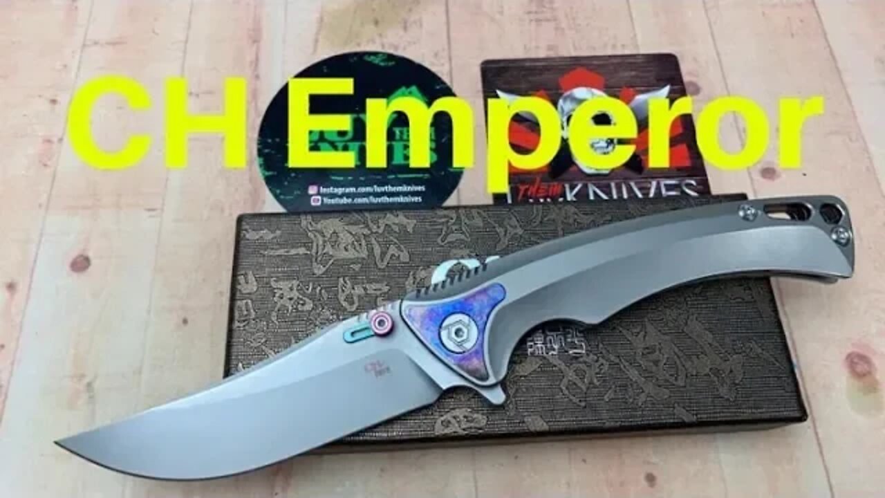 CH Emperor knife /Includes Disassembly The best CH knife ever ?