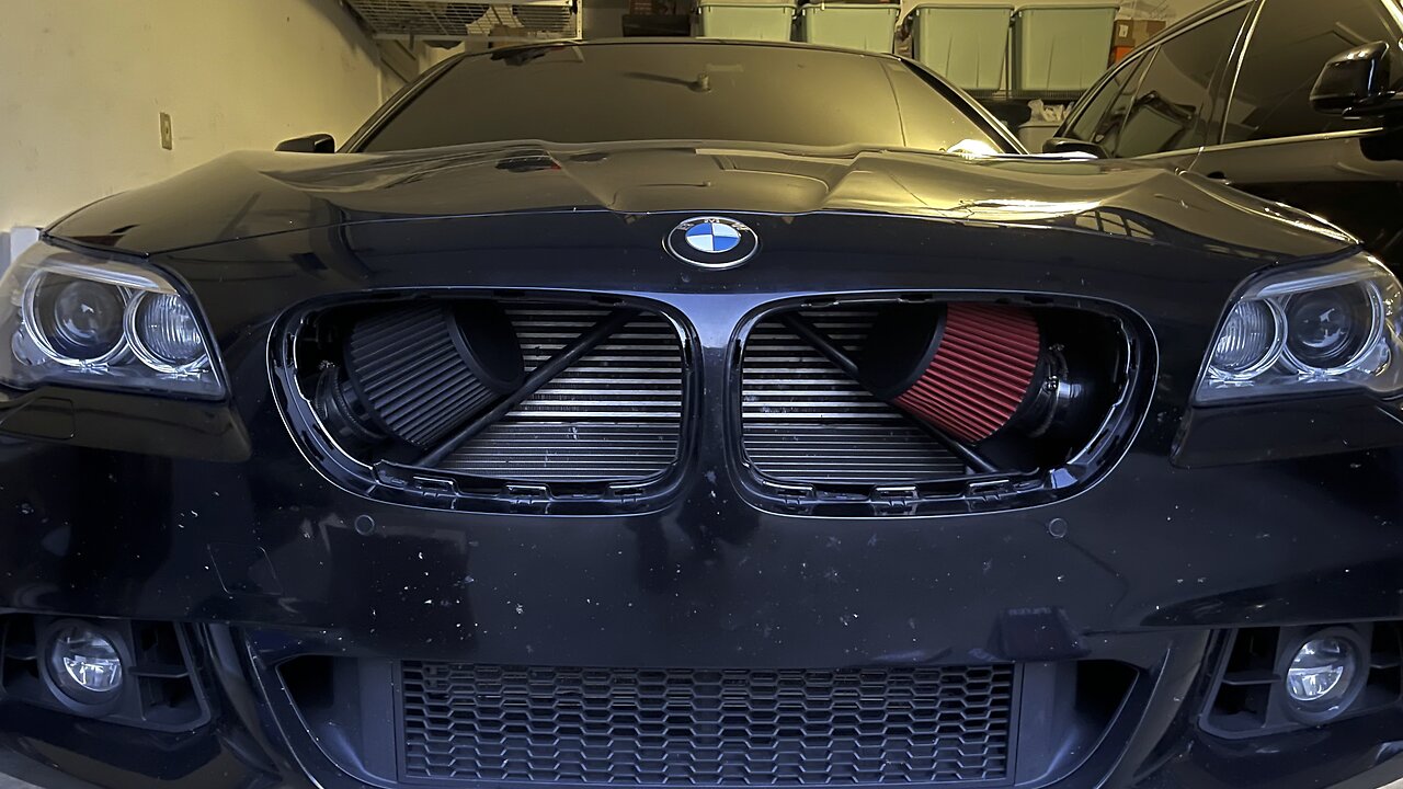 BMW F10 550i ARM INTAKE W/ SPECTRE FILTERS