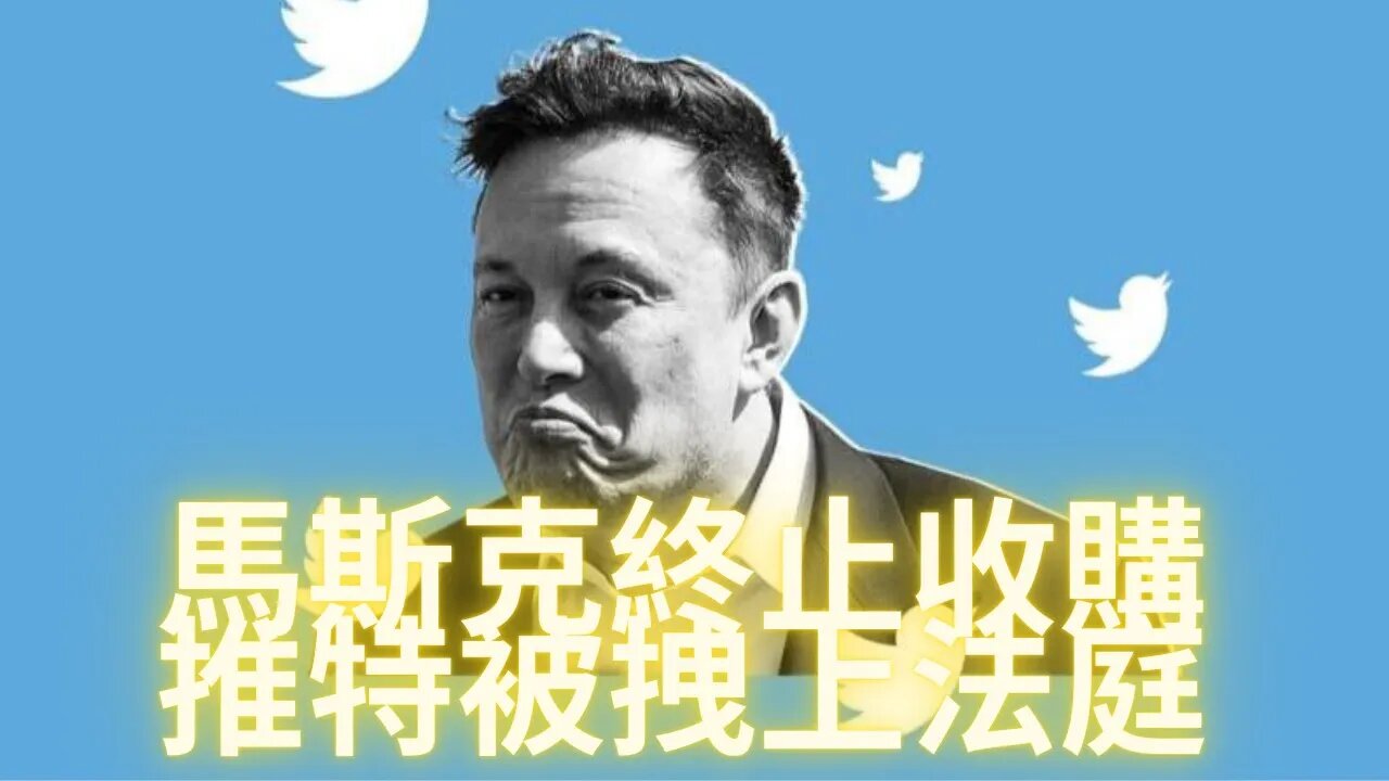突發：馬斯克終止收購，推*特被拽上法庭