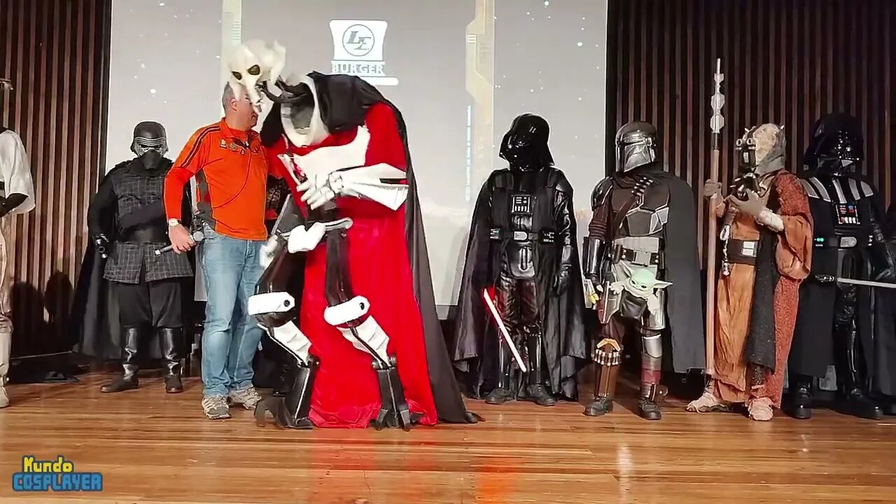 Desfile Cosplay DARK SIDE no Jedicon 2022, em São Paulo