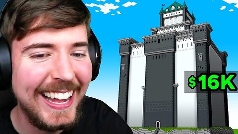 $2 VS $16,000 Minecraft House - Mr Beast Gaming