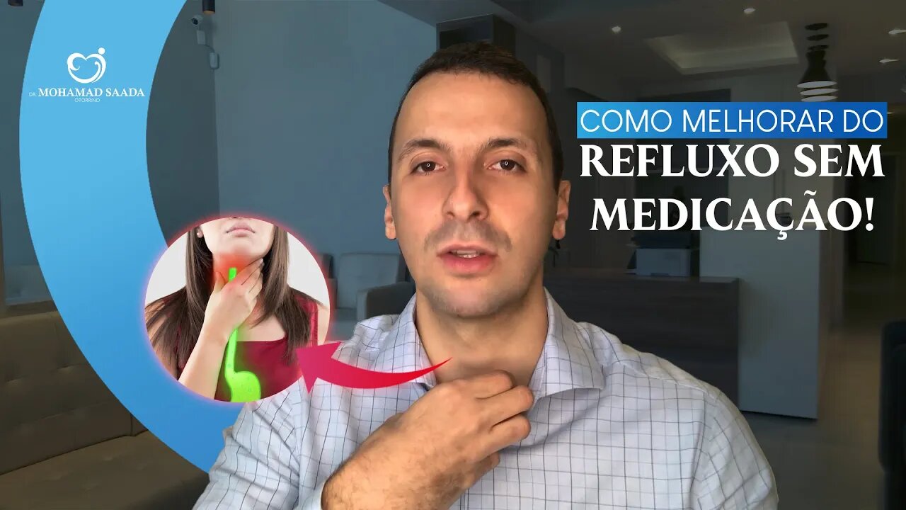 Como melhorar do refluxo sem medicação!